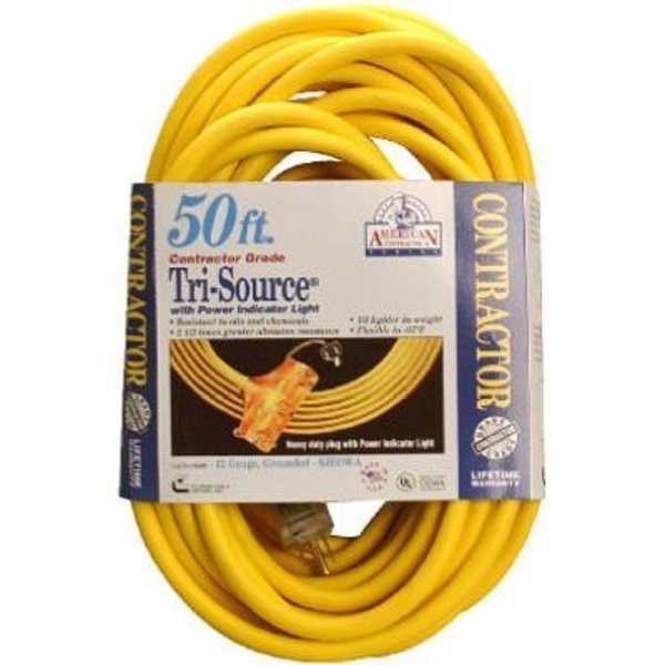 Southwire 50' 123 YEL PWR Block 3488SW0002